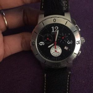 Coach watch with black band!